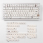 Semitransparent MAC Style 104+34 Keycaps Set ABS Doubleshot Translucent MOA Profile for Gaming Keyboard